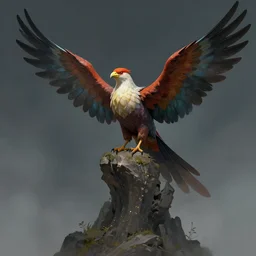 the god of birds,human, artstation