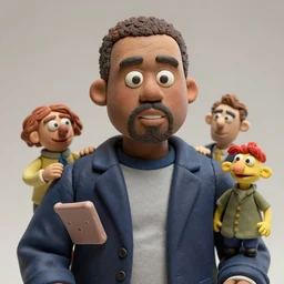 detailed studio photography of a close up claymation diorama of kanye west, detailed, by erwin olaf, joop geesink, wes anderson, jim henson, brian froud, breathtaking, uhd resolution, beautiful lighting, studio light, extremely detailed, establishing shot, realistic materials, hyperrealistic