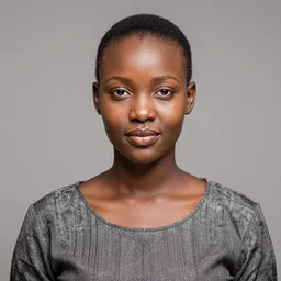 a portrait of a pretty young lady by chris uminga