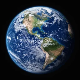 the moon collides with earth, digital art, highly detailed, realistic, bright colors, 8 k