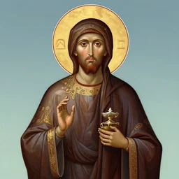 st. seraphim of sarov, trending on artstation 4 k ultra - quality digital art