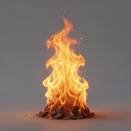 cast a fire spell