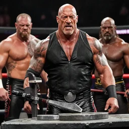 triple h as blacksmith