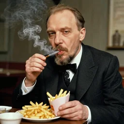 lenin smokes french fries