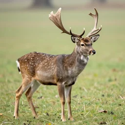 a deer covered in feathers,realistic