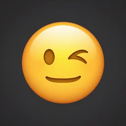 silly face emoji render,
