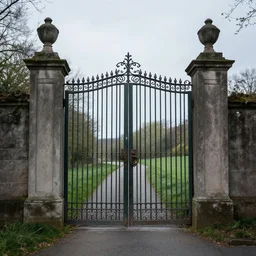 Gate that goes nowhere