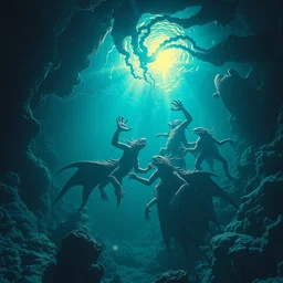 creatures infusion gravitational image underwater astrophotography indiegamedev sumptuous contemporaryart sukh minent sunken directioner natgeo fractal apocalyptic illustration groundwater venetian