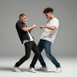 Corey Taylor and Juice Wrld dancing together