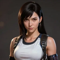 Tifa Lockheart, detailed, centered, digital painting, artstation, concept art, donato giancola, Joseph Christian Leyendecker, WLOP, Boris Vallejo, Breathtaking, 8k resolution, extremely detailed, beautiful, establishing shot, artistic, hyperrealistic, beautiful face, octane render, cinematic lighting, dramatic lighting, masterpiece