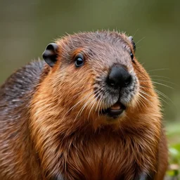 a beaver that has the head of justin bieber, realistic, 4 k.