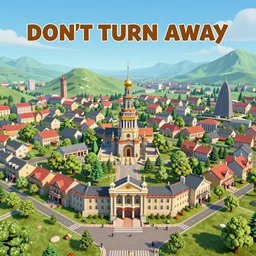 Here we are don\'t turn away now! We are the warriors that built this town