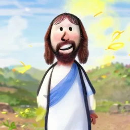 jesus!!!! in the new anime
