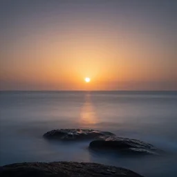 sunrise over ocean : : award winning long exposure photography, fine art