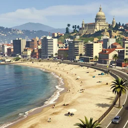 a beautiful city in france, majestic san francisco bay area beaches, gta 5
