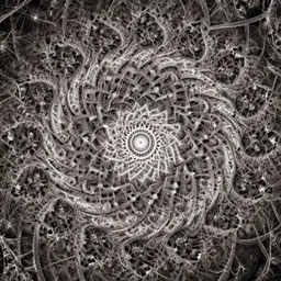 fractal pattern in the end of time