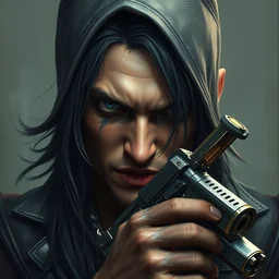 slash portrait guns and roses, intricate, highly detailed, digital painting, artstation, concept art, smooth, sharp focus, illustration, unreal engine 5, 8 k, art by artgerm and greg rutkowski and alphonse mucha