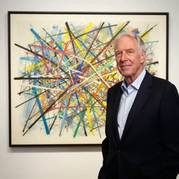 vin scully homage by jackson pollock