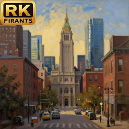 city of boston, renaissance painting, digital painting, 4 k