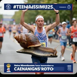 live coverage of a snail winning a marathon