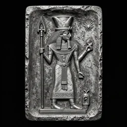 tintype of a high priestess of dagon.