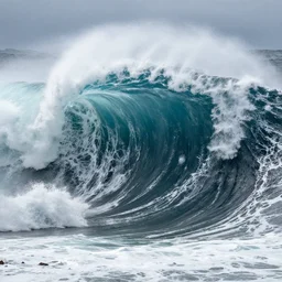 a giant tsunami