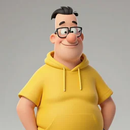 hyper realistic dilbert, high quality, high resolution