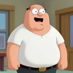 jonah hill as peter griffin in live action family guy movie real life ,8k resolution, full HD, cinematic lighting, award winning, anatomically correct
