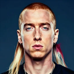 eminem, accurate anatomy, highly detailed, digital art, centered, portrait, colored vibrantly