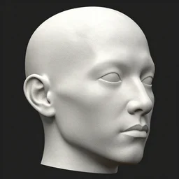 human head uv unwrapped, basecolor, uv map, albedo texture, diffuse - map, pbr rendering, texture channels