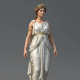 Greek Goddess, photorealistic modelling