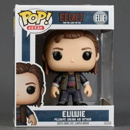 ellie the last of us funko pop, high detail