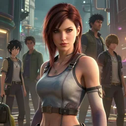highly detailed portrait of gorgeous sexy idealized liara t'soni in detroit : become human, stephen bliss, 8 k, unreal engine, fantasy art by greg rutkowski, rhads, ferdinand knab, makoto shinkai and james gurney, sakimichan, rossdraws, tom bagshaw, global illumination, radiant light, detailed and intricate environment