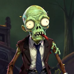 illustration of a pollen zombie. art by kanye west