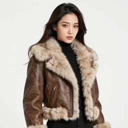 fur - lined dragonhide jacket!!! beautiful and elegant female!! gorgeous ayes!! character concept art, sharp focus, illustration, kinu nishimura!! ayami kojima! shunya yamashita! edayan!! marc brunet!! octane render! unreal engine 5! highly rendered!! trending on artstation!! pixiv!