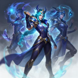 shen league of legends wild rift hero champions arcane magic digital painting bioluminance alena aenami artworks in 4 k design by lois van baarle by sung choi by john kirby artgerm style pascal blanche and magali villeneuve mage fighter assassin