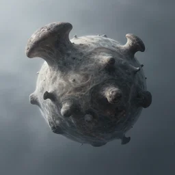 a never before seen planet with odd life forms, overcast