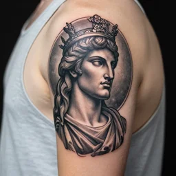 greek god tattoo