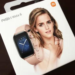emma watson on mi band 6 package, 3 5 mm, canon f / 1. 8 g af - s dx, detailed,