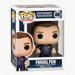 demogorgan funko pop, 4k realistic photo