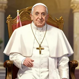 Pope Francis in Jojo bizarre adventures