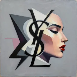 YSL x FG x Wrath of Asura Profile Picture by Sachin Teng, asymmetrical, Organic Painting , Matte Painting,  geometric shapes, hard edges, graffiti, street art,:2 by Sachin Teng:4