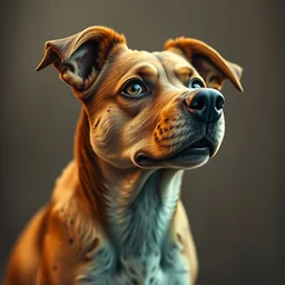 outstanding illustration, cute caramel mongrel dog intricate artwork, by tooth wu and wlop and beeple, greg rutkowski, beautiful, very coherent symmetrical artwork, cinematic, high detail, mutt, portrait, octane render, unreal engine, 8 k, vibrant colors, smooth gradients, high contrast, depth of field, f 1. 2