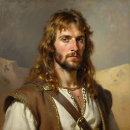 portrait of john carter, barsoom, highly detailed painting by gaston bussiere, craig mullins, j. c. leyendecker 8 k