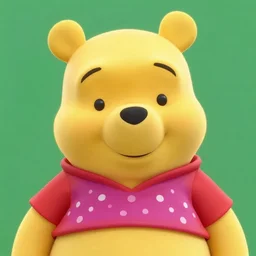 polka dotted winnie pooh