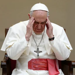 pope with a headache and diarrhea