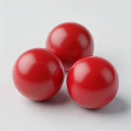 3 red balls