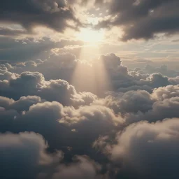 a view of heaven, cinematic, ray traced, octane render, cinematic lighting, ultrarealistic, featured on artstation, 8 k uhd artwork