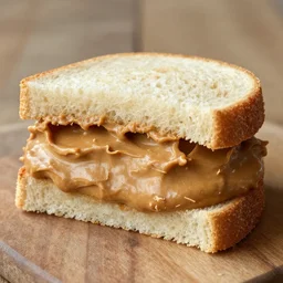 peanut butter and husky dog sandwich,