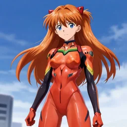 Asuka Souryuu Langley of Evangelion; 8k HD; high quality